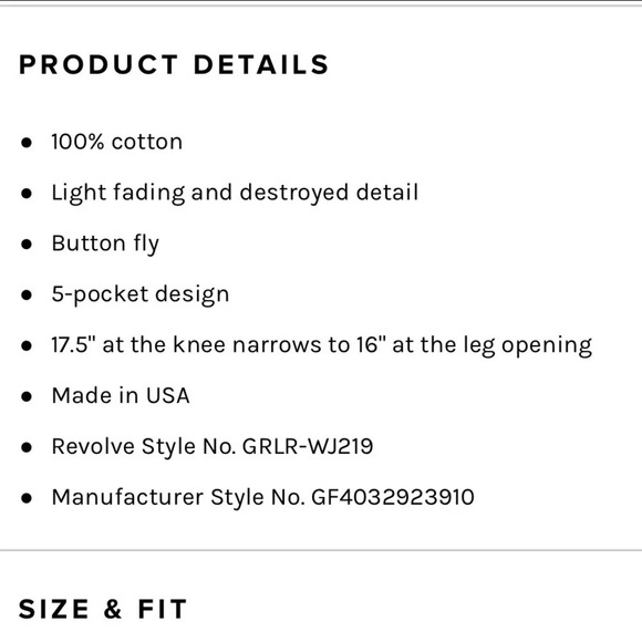 GRLFRND | The Rhea Distressed Jeans in Over Now size 30 - Picture 7 of 12